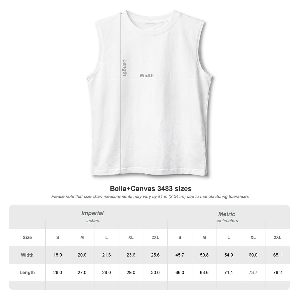 Muscle Tank — Classic White Sleeveless Shirt