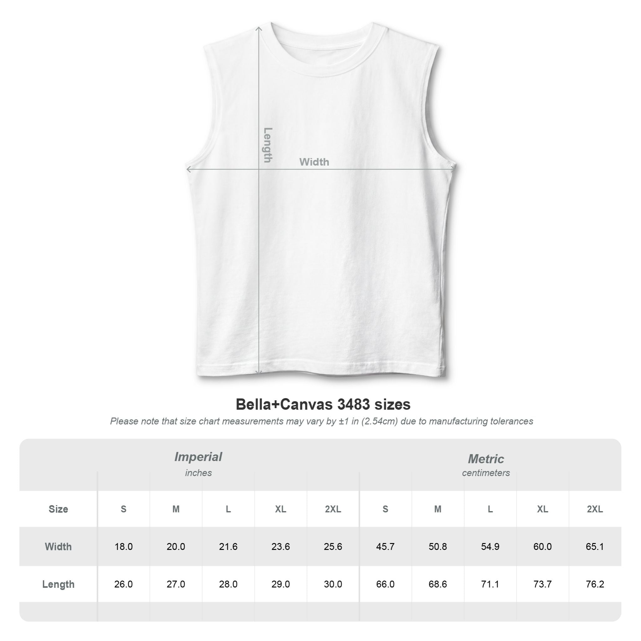 Muscle Tank — Classic White Sleeveless Shirt
