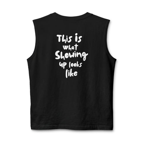 Muscle Tank — Classic White Sleeveless Shirt