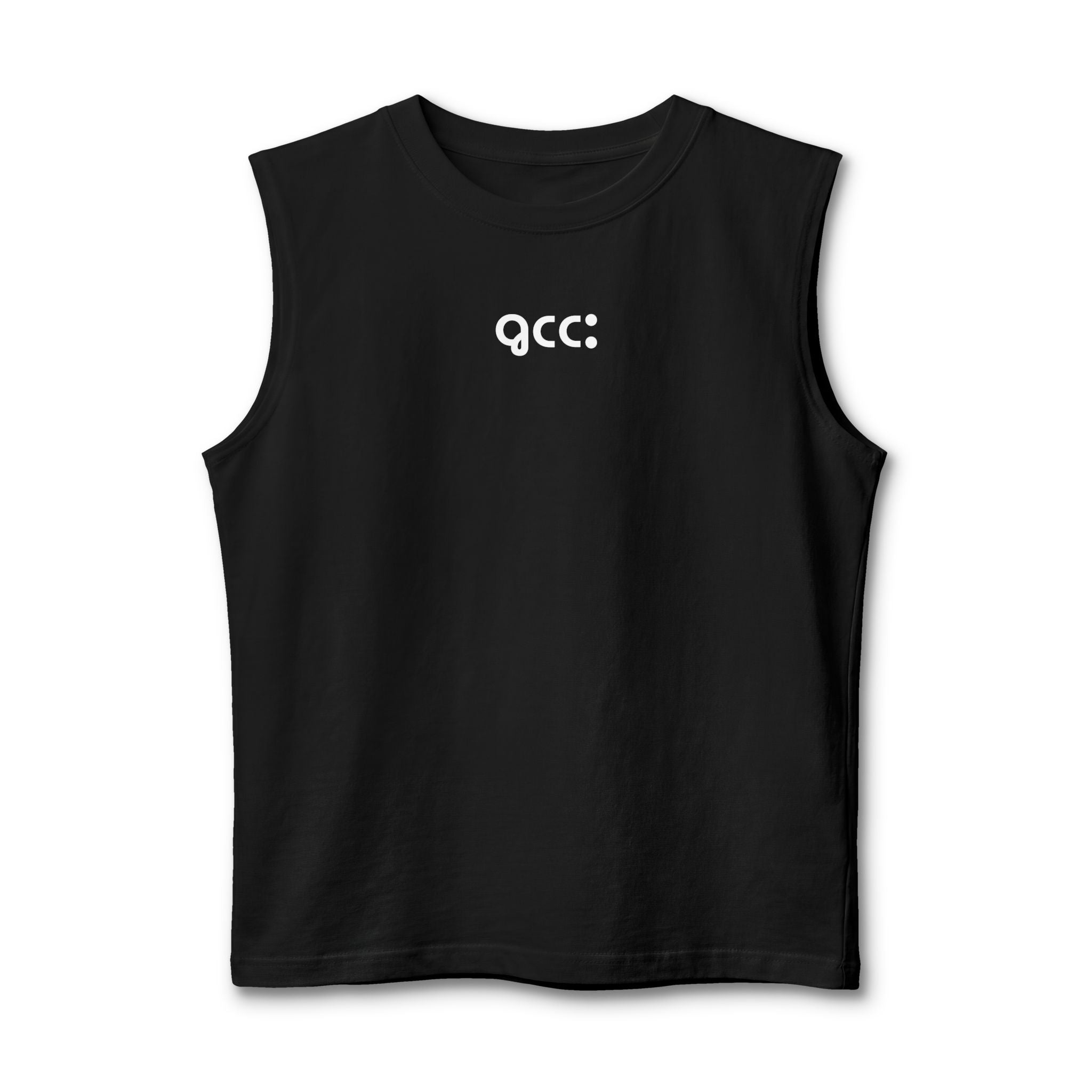 Muscle Tank — Classic White Sleeveless Shirt